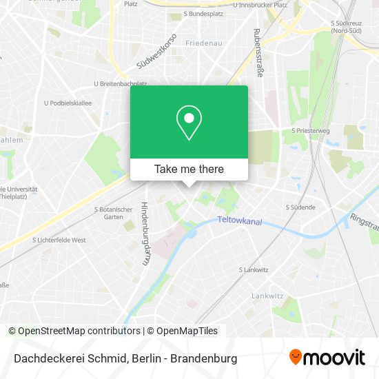 Dachdeckerei Schmid map