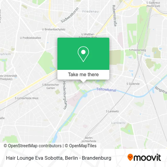 Hair Lounge Eva Sobotta map