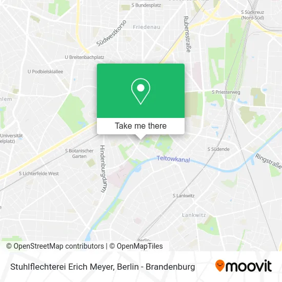 Карта Stuhlflechterei Erich Meyer