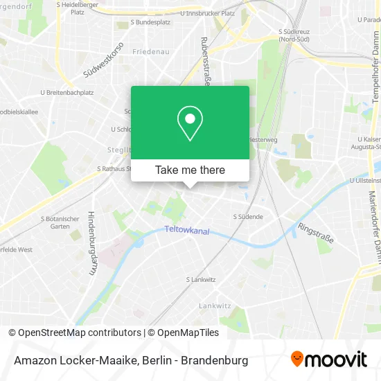 Карта Amazon Locker-Maaike