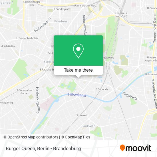 Burger Queen map