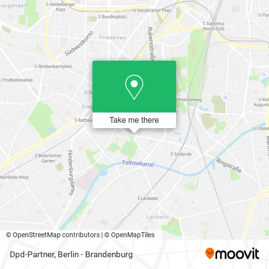 Карта Dpd-Partner