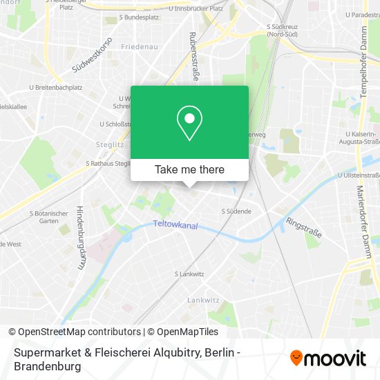 Supermarket & Fleischerei Alqubitry map