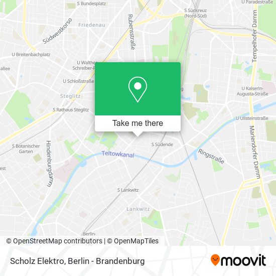 Scholz Elektro map