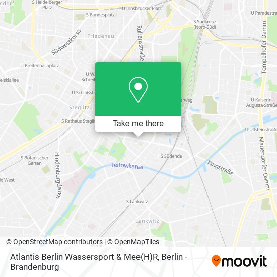 Atlantis Berlin Wassersport & Mee(H)R map