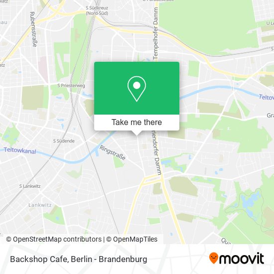 Backshop Cafe map