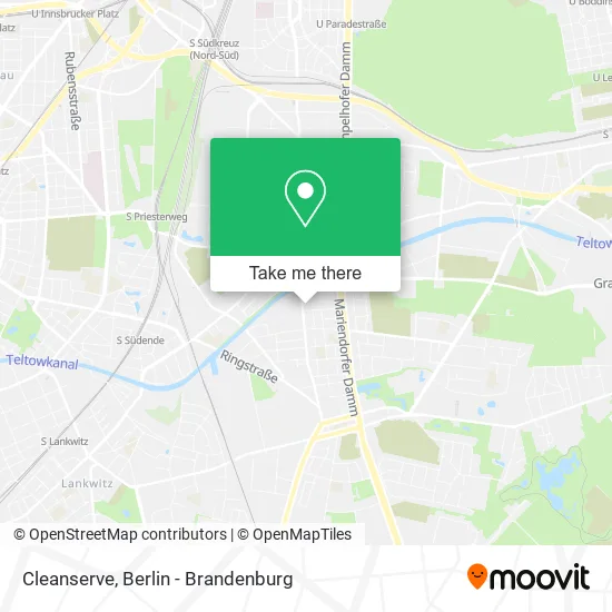 Карта Cleanserve