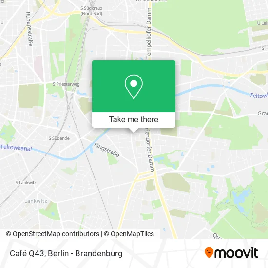 Карта Café Q43