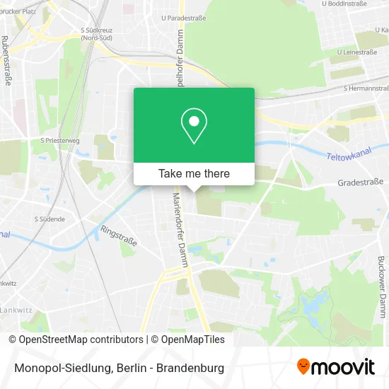 Карта Monopol-Siedlung