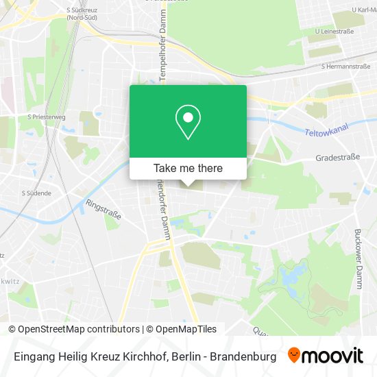 Eingang Heilig Kreuz Kirchhof map