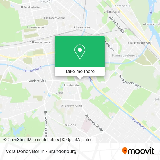Vera Döner map