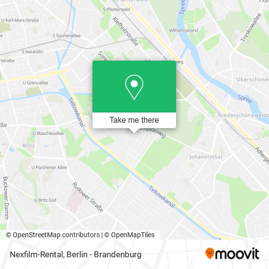 Nexfilm-Rental map