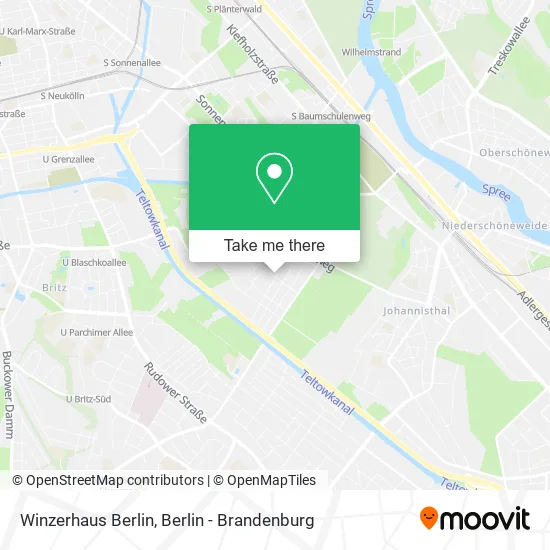Winzerhaus Berlin map