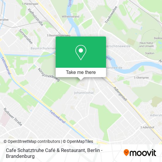 Cafe Schatztruhe Café & Restaurant map