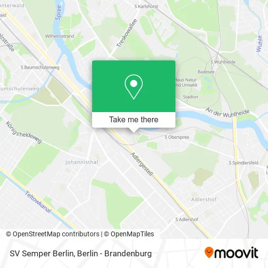 SV Semper Berlin map
