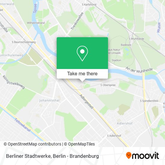 Карта Berliner Stadtwerke