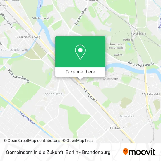 Gemeinsam in die Zukunft map