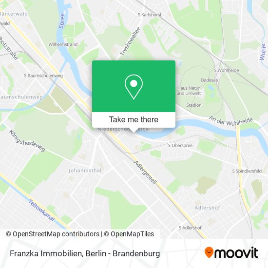 Franzka Immobilien map