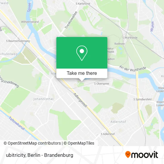 Карта ubitricity