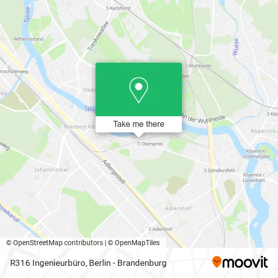 R316 Ingenieurbüro map