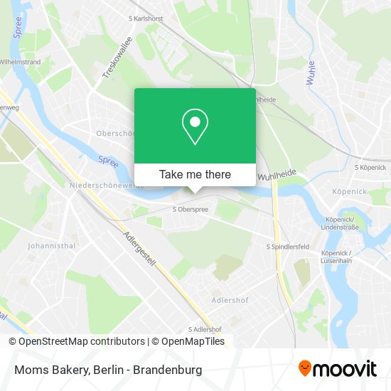 Moms Bakery map