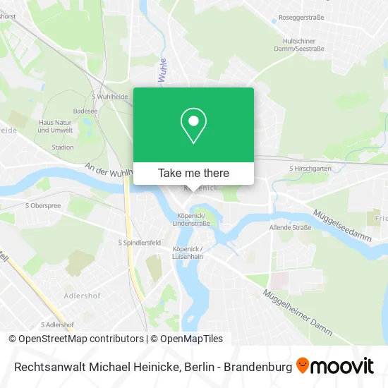 Карта Rechtsanwalt Michael Heinicke
