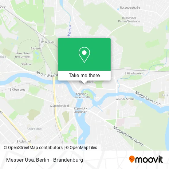Карта Messer Usa