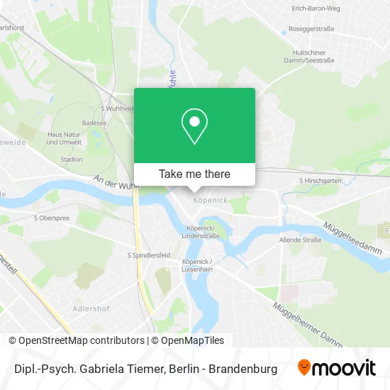 Карта Dipl.-Psych. Gabriela Tiemer