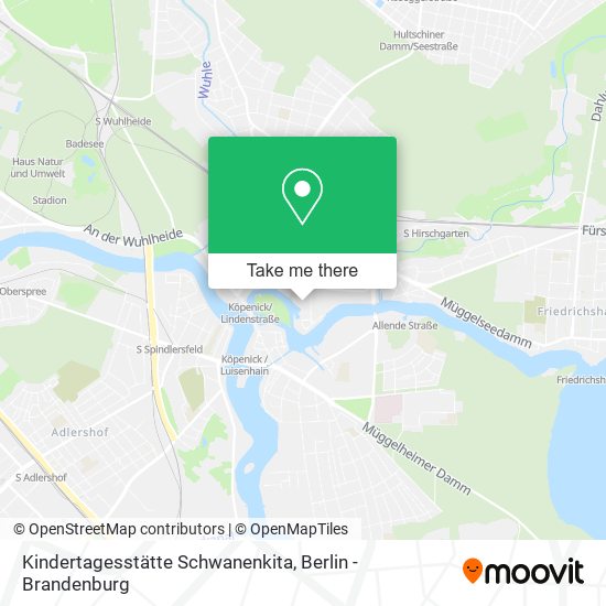 Kindertagesstätte Schwanenkita map