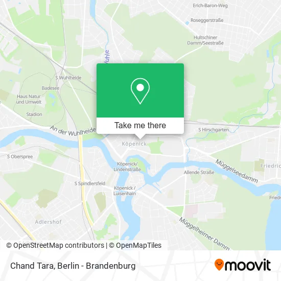 Карта Chand Tara