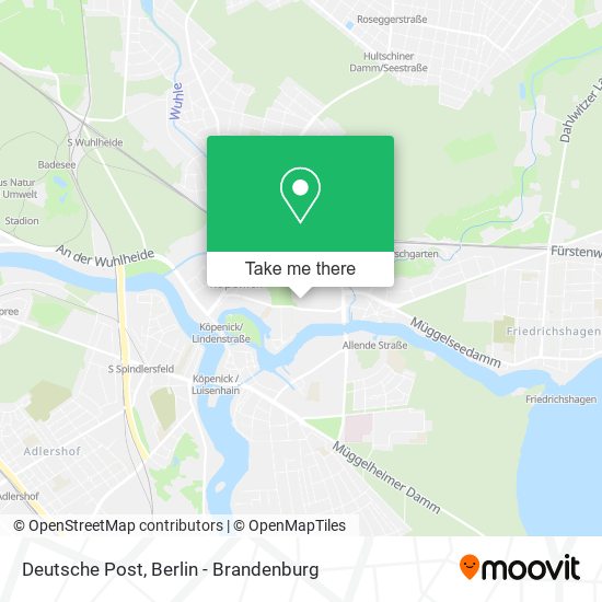 Deutsche Post map