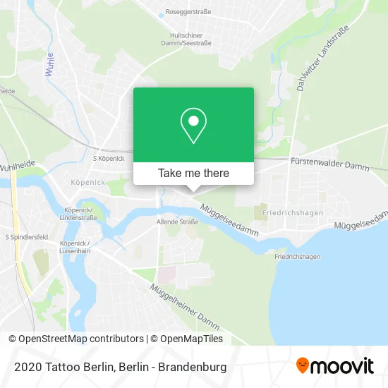 2020 Tattoo Berlin map