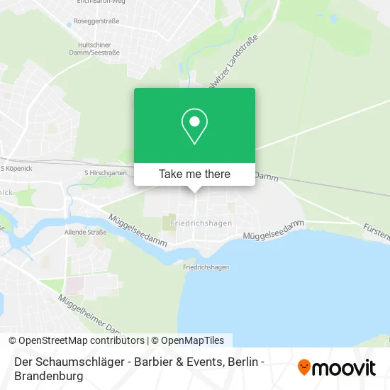 Карта Der Schaumschläger - Barbier & Events