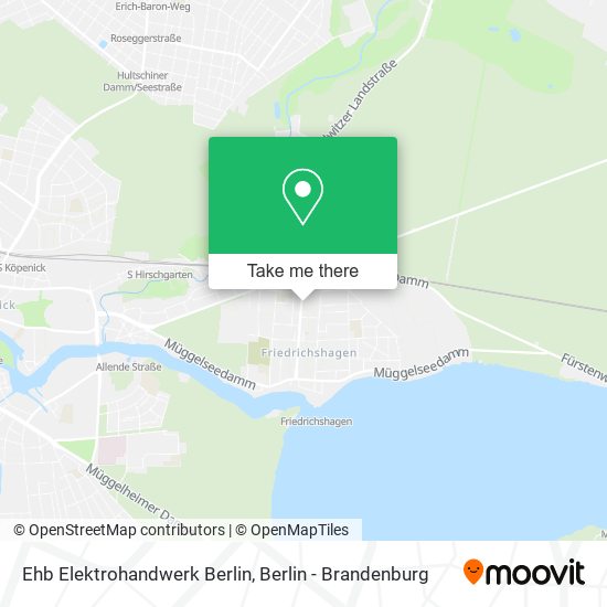 Ehb Elektrohandwerk Berlin map