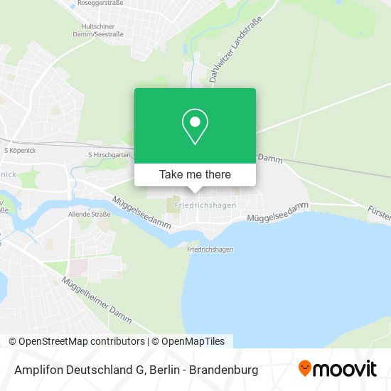 Amplifon Deutschland G map