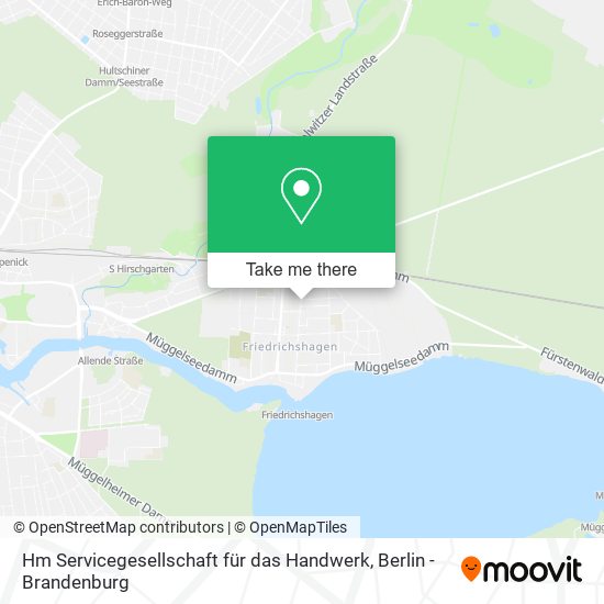 Hm Servicegesellschaft für das Handwerk map