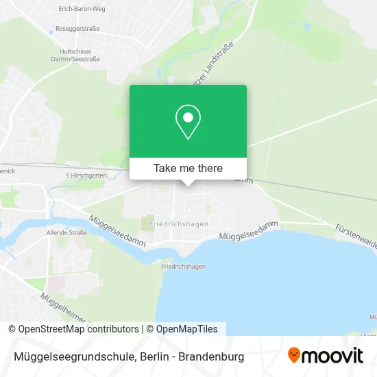 Müggelseegrundschule map