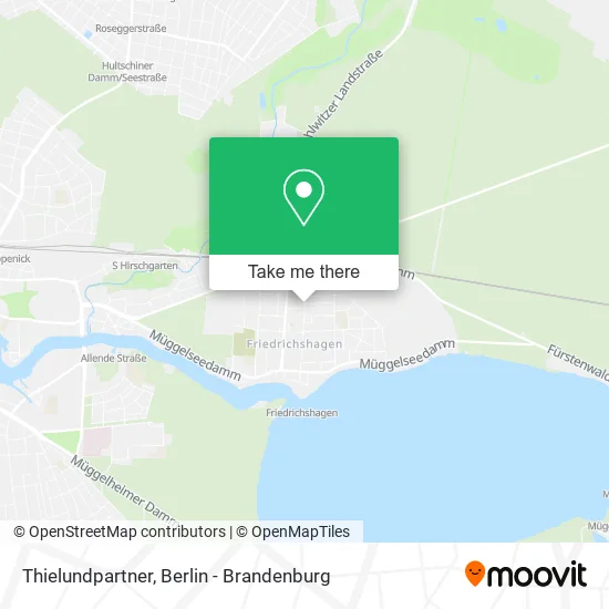 Thielundpartner map