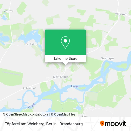 Карта Töpferei am Weinberg