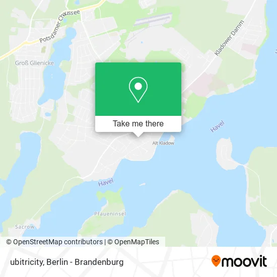 Карта ubitricity