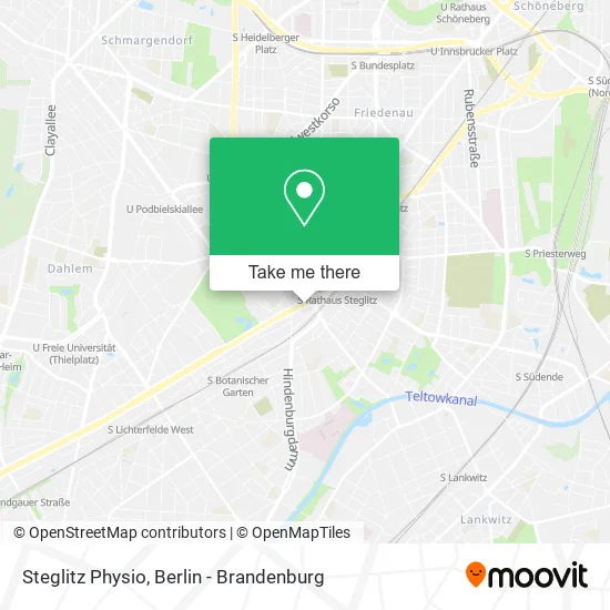 Карта Steglitz Physio
