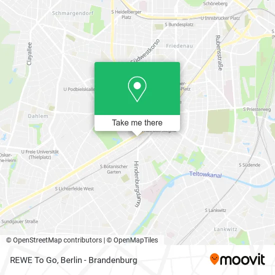 Карта REWE To Go