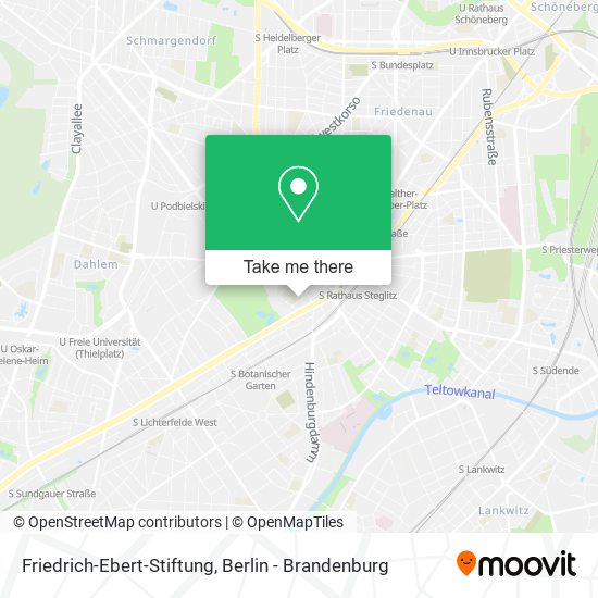 Friedrich-Ebert-Stiftung map