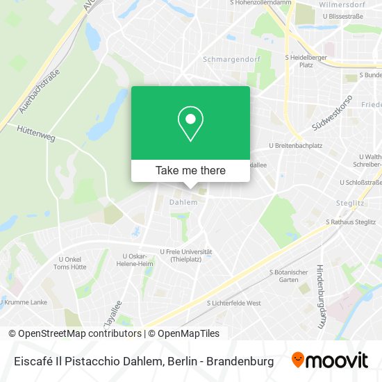 Eiscafé Il Pistacchio Dahlem map