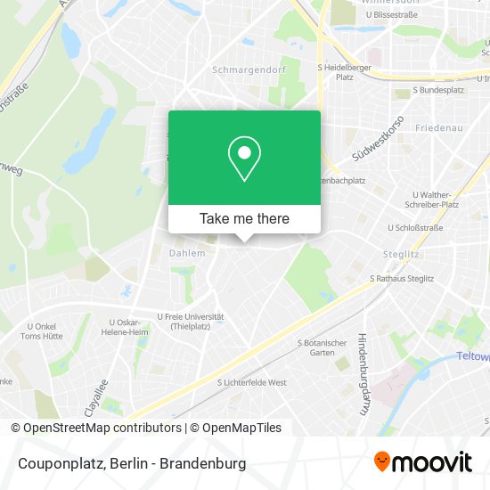 Couponplatz map