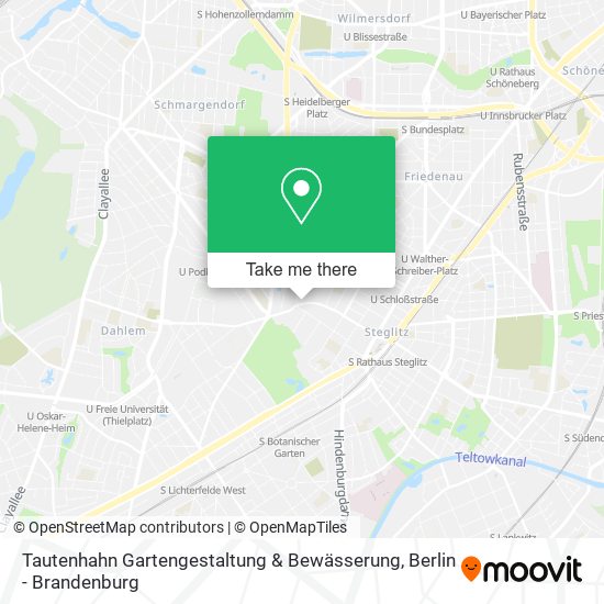 Tautenhahn Gartengestaltung & Bewässerung map