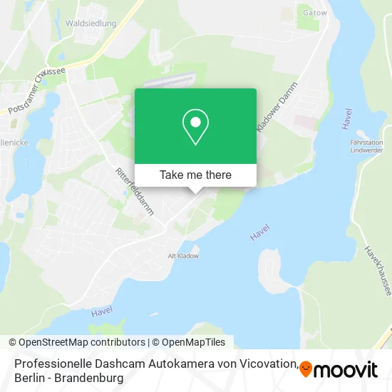 Карта Professionelle Dashcam Autokamera von Vicovation
