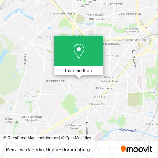 Prachtwerk Berlin map
