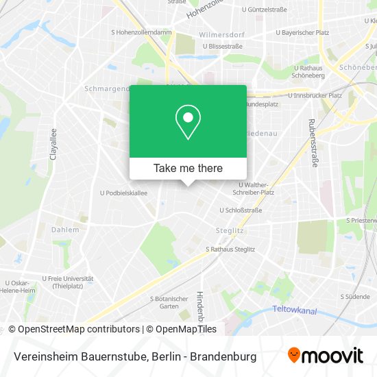 Vereinsheim Bauernstube map