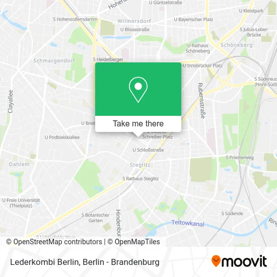 Lederkombi Berlin map